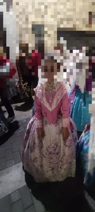 Traje de fallera 5 a 9 años