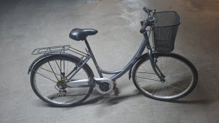 Bicicleta de paseo con cesta