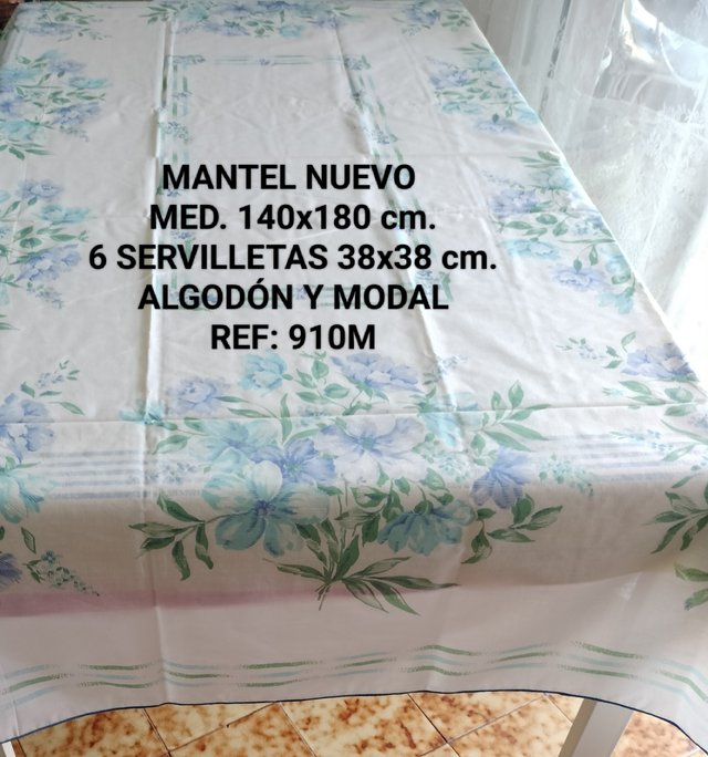 Mantel 6 servicios
