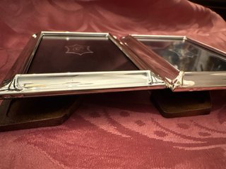 Dos Marcos de Plata de Ley (Set de 2)