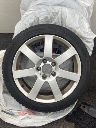 Llanta y neumático invierno Mercedes W204