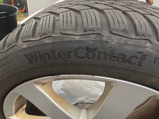 Llanta y neumático invierno Mercedes W204