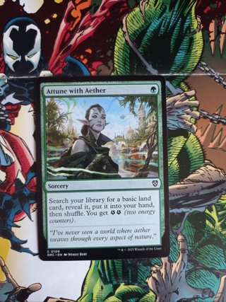 Carta Magic Attune with Aether