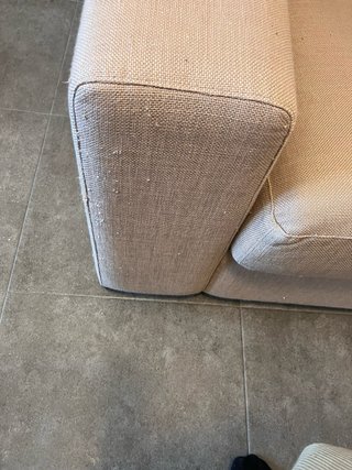 Sofá 2/3 plazas extra cómodo beige