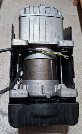 Motor compresor aire 1300W con aceite