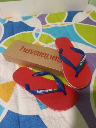 Havaianas Rojas Talla BR 37/38 EUR 39/40