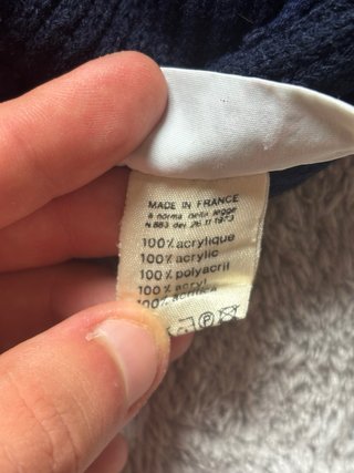 Beanie Chemise Lacoste vintage Francia
