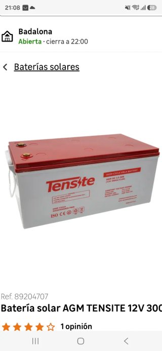 Bateria AGM 300 AH