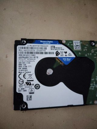 DISCO DURO WESTERN DIGITAL 2TB