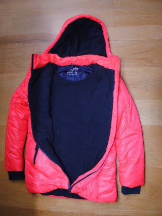 Chaqueta plumas Joluvi rosa intenso