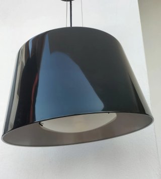 Lámpara de salón negra