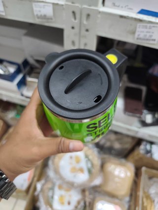 Tazza Auto-Mescolante Verde