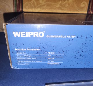 Filtro acquario Weipro