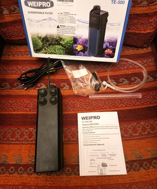 Filtro acquario Weipro