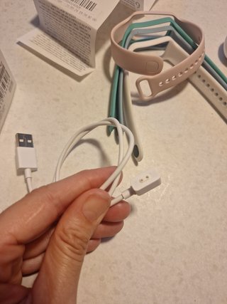 Xiaomi Smart Band 8 Active - Negro y Rosa