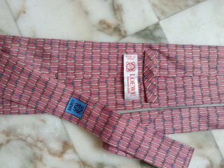 Corbata Loewe Rosa Vintage Las Especias Boda