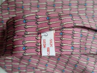 Corbata Loewe Rosa Vintage Las Especias Boda