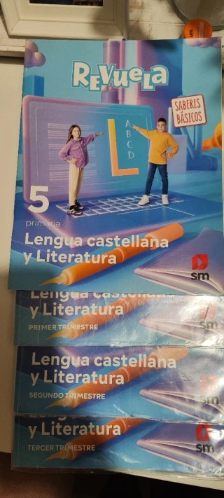 Libros Revuela 5 de primaria lengua