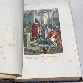 Libro Antico 1862 Storia Generale Inquisizione ill