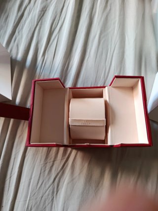 Scatola orologio nuova Omega  Box travel Seamaster