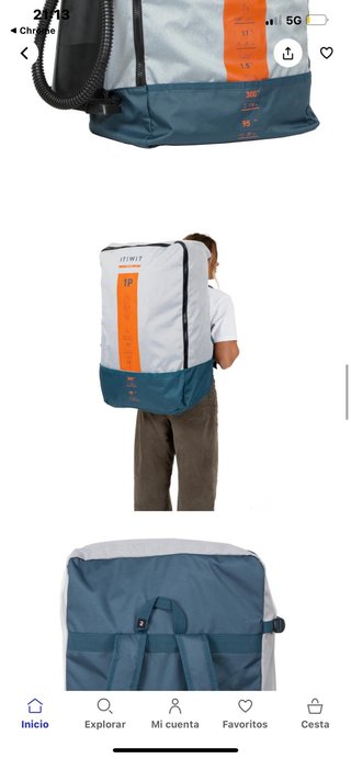 Kayak hinchable ITIWIT Decathlon