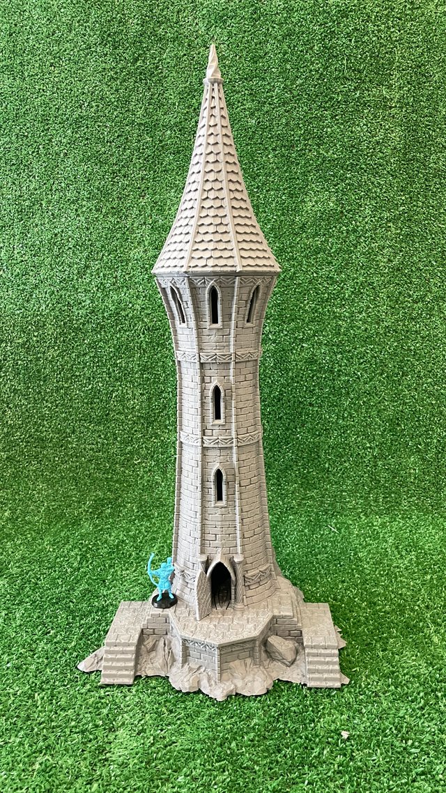 Torre Silver Haven de los Altos Elfos escenografía