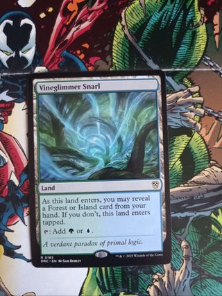Carta Magic Vineglimmer Snarl