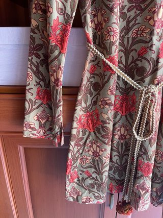 Vestido floral Zara talla Xl