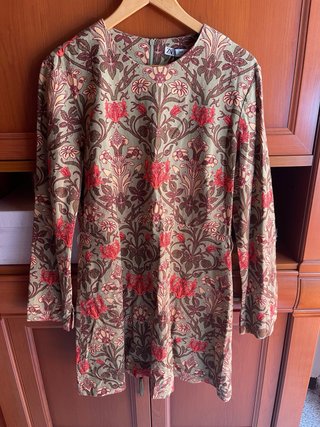Vestido floral Zara talla Xl