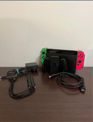 Nintendo Switch Verde y Rosa