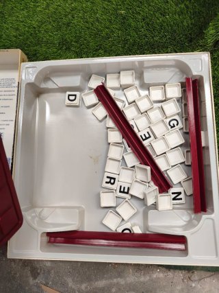 Juego de mesa ¡Palabras Arriba! MB Vintage