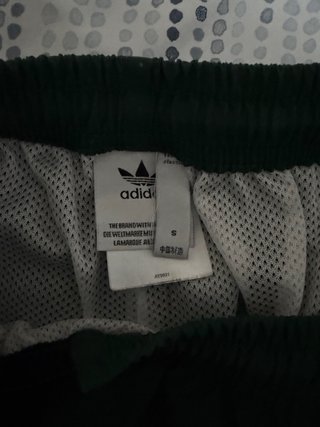 Pantalón chándal Adidas verde y blanco