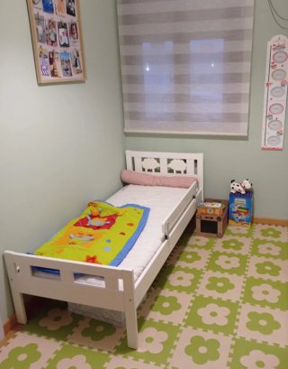Cama infantil Ikea blanca