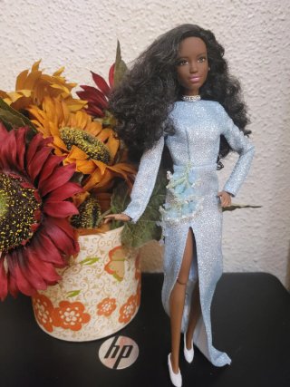 Muñeca barbie articulada