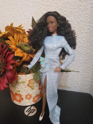Muñeca barbie articulada