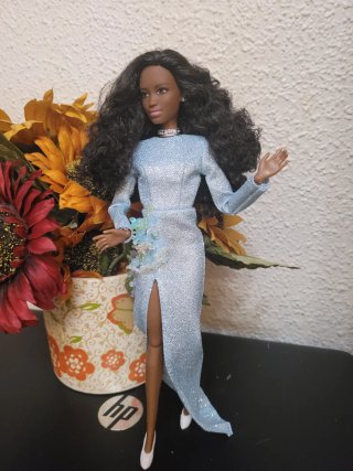 Muñeca barbie articulada