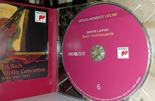 CD Jeanne Lamon Bach: Violin Concertos