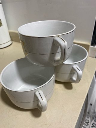 3 tazas grandes San Claudio