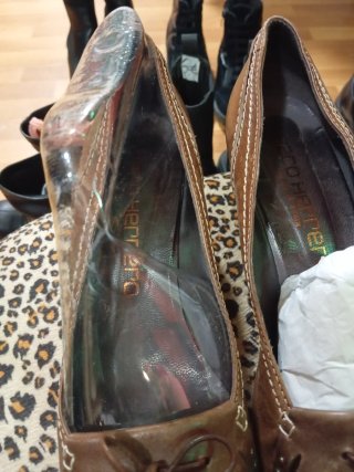 Zapatos tacón bajo PACO HERRERO TALLA 39
