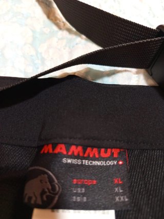 Pantalón Verano Mammut Talla XL Negro