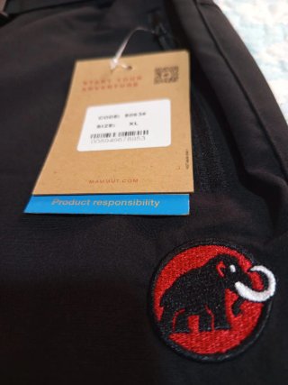 Pantalón Verano Mammut Talla XL Negro