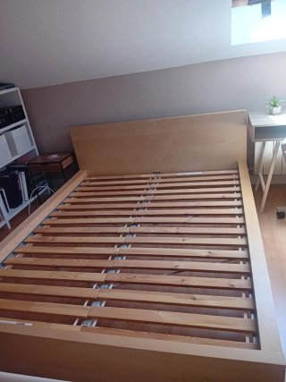 Cama Ikea Madera 160x200