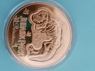 Moneda Jurassic Park