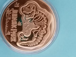 Moneda Jurassic Park