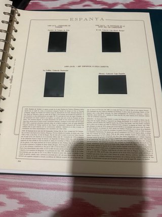 Álbum sellos Espanya 1995 al 1999