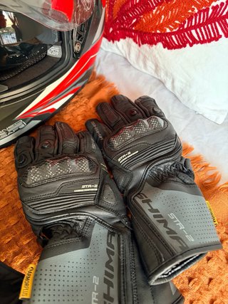 Conjunto Motero Chaqueta, Botas, Casco, Guantes