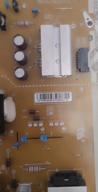 Lote placas TV Samsung cables conexión y altavoces