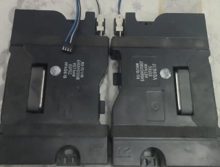 Lote placas TV Samsung cables conexión y altavoces