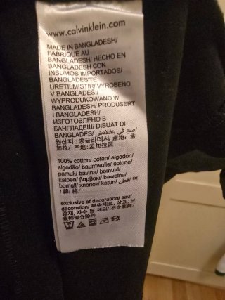 Camiseta hombre calvin klein jeans