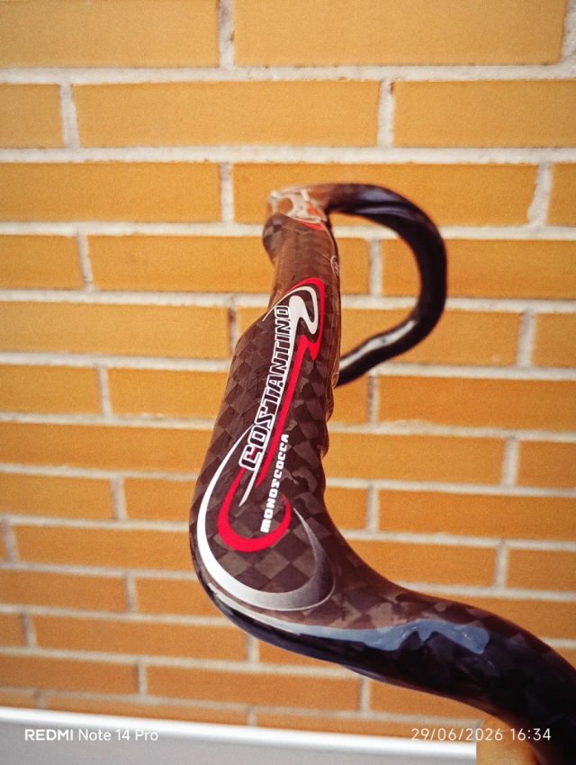 Manillar CARBONO COSTANTINO 420mm y 440mm. NUEVO.